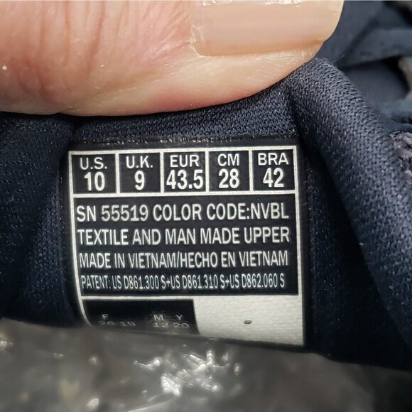 Skechers Go Walk Sneaker Men's Size 10 Blue Active Work - Picture 7 of 8